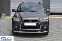 Mitsubishi ASX 2010–2023 Přední ochranný rám ST008 (nerez) fotografie 3