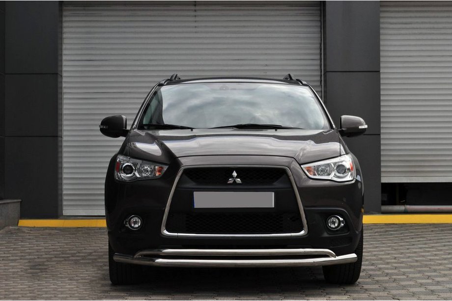 Mitsubishi ASX 2010–2023 Přední ochranný rám ST017 (nerez) Image