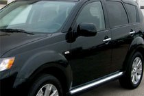 Mitsubishi Outlander 2006–2012 Chromové kryty dveřních klik Omsa (4 ks, nerez) fotografie 1