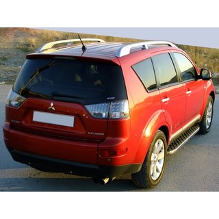 Boční prahy BlackLine (2 ks, hliník) Peugeot 4007 2007–2013 fotografie 1