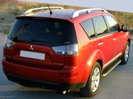Peugeot 4007 2007–2013 Boční prahy BlackLine (2 ks, hliník) fotografie 1