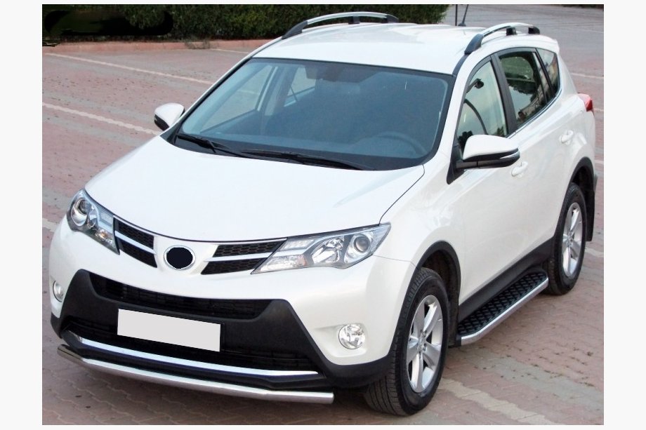 Toyota Rav 4 2013–2018 Boční prahy BlackLine (2 ks, hliník) Image