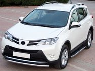 Toyota Rav 4 2013–2018 Boční prahy BlackLine (2 ks, hliník) fotografie 1