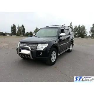 Přední nerezový ochranný rám (kengur) QT006 fotografie 2