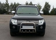 Mitsubishi Pajero Wagon III 1999–2006 Přední nerezový ochranný rám (kengur) QT006 fotografie 1