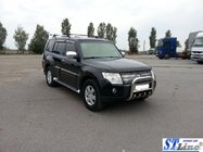 Mitsubishi Pajero Wagon III 1999–2006 Přední nerezový ochranný rám (kengur) QT006 fotografie 3