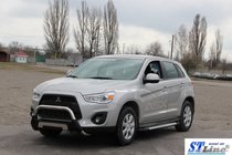 Mitsubishi ASX 2010–2023 Boční nášlapy Allmond Grey (2 ks, hliník) fotografie 2