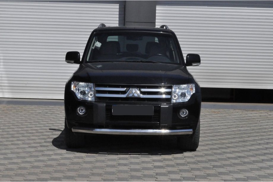 Mitsubishi Pajero Wagon IV 2006–2021 Přední ochranný rám ST008 (nerez) Image