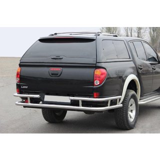 Zadní ochranný oblouk AK0022 (nerez) Mitsubishi L200 2006–2015