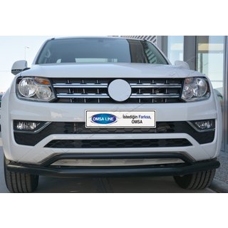Přední dvojitý ochranný rám Vegas 2016-2021 (černý) Volkswagen Amarok 2010–2022 fotografie 2