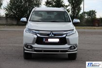 Mitsubishi Pajero Sport 2015– Přední ochranný rám ST016 (nerez) fotografie 3