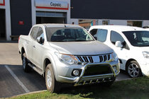 Mitsubishi L200 2015–2024 Přední ochranný rám WT003 (nerez) fotografie 3