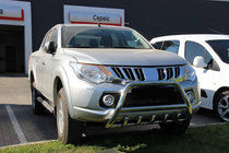 Mitsubishi L200 2015–2024 Přední ochranný rám WT003 (nerez) fotografie 4
