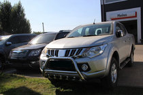Mitsubishi L200 2015–2024 Přední ochranný rám WT003 (nerez) fotografie 5