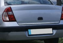 Renault Symbol 1999–2008 Nerezová lišta hrany víka kufru (Sedan) fotografie 1