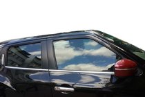 Nissan Juke 2010–2019 Okenní lišty (4 ks, nerez) fotografie 4