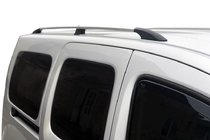 Mercedes Citan 2013–2021 Chromované střešní ližiny Standardní základna, plastové patky fotografie 1