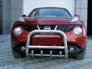 Nissan Juke 2010–2019 Nerezový přední ochranný rám QT006 fotografie 1