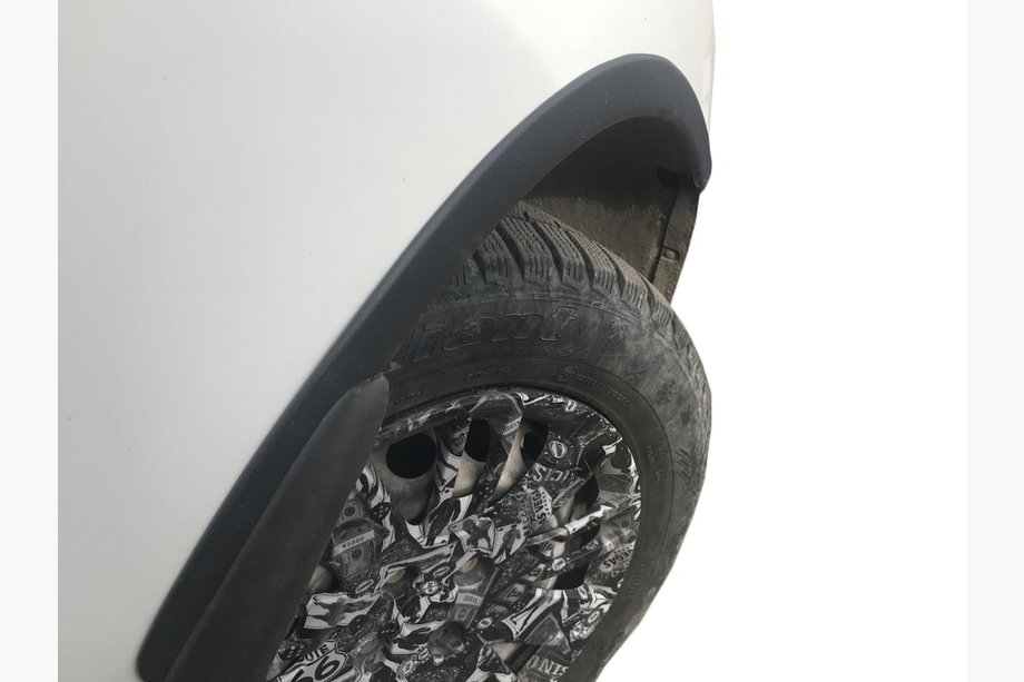 Fiat Doblo I 2005–2010 Lemy blatníků (4 ks, černé) Image