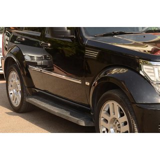 Lišty dveří (nerez) Jeep Cherokee/Liberty 2007–2013 fotografie 2