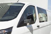 Ford Custom 2013–2022 Kryty zrcátek černý chrom (2 ks, plast) fotografie 1