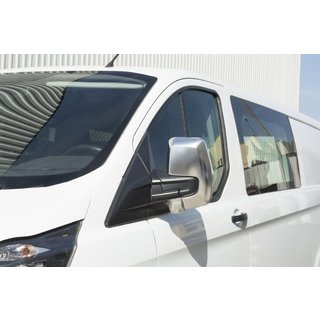 Kryty zpětných zrcátek šedé matné (2 ks, plast) Ford Custom 2013–2022 fotografie 3