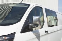 Ford Custom 2013–2022 Kryty zpětných zrcátek šedé matné (2 ks, plast) fotografie 3