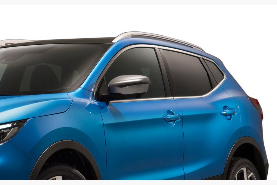 Nissan X-trail T32/Rogue 2014–2021 Kryty zpětných zrcátek šedá matná (2 ks, plast) Image
