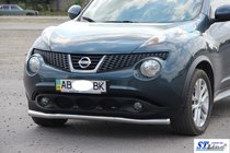 Nissan Juke 2010–2019 Přední ochranný rám ST008-2 (nerez) fotografie 4
