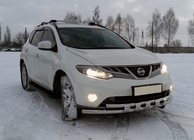 Nissan Murano 2008–2014 Přední ochranný rám ST015 (nerez) fotografie 1
