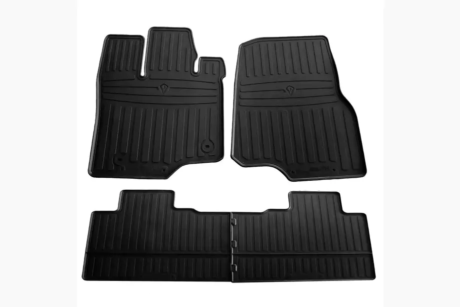 Ford F-150 2014–2021 Gumové autokoberce do interiéru (4 ks, Stingray Premium) Image