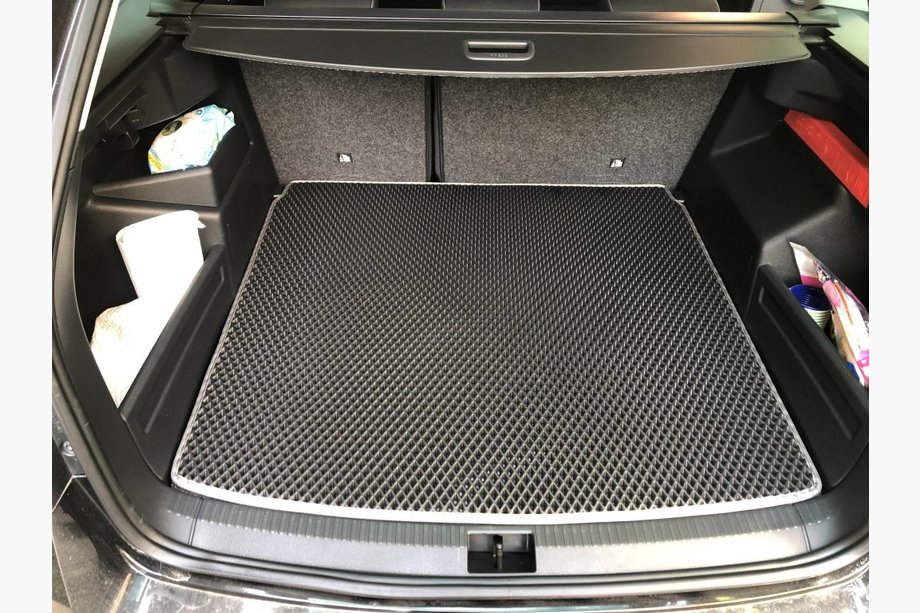 Skoda Fabia 2014–2021 EVA rohož do zavazadlového prostoru (HB, černá) Image