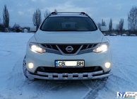 Nissan Murano 2008–2014 Přední ochranný rám ST015 (nerez) fotografie 3