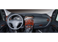 Citroen Nemo 2007–2017 Kryty palubní desky Hliník fotografie 6