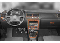 Volkswagen Golf 4 1997–2006 Kryty palubní desky Hliník fotografie 6
