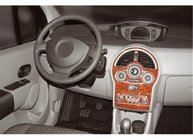 Renault Modus 2005–2012 Kryty palubní desky (Meric, Turecko) Karbon fotografie 2