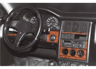 Audi 80/90 1987–1996 Dekorativní kryt na palubní desku Tmavé dřevo fotografie 3