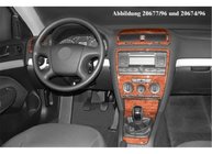 Skoda Octavia II A5 2006–2010 Interiérové kryty Karbon fotografie 4