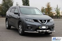 Nissan X-trail T32/Rogue 2014–2021 Přední ochranný rám ST009-15 (nerez) fotografie 3