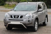 Nissan X-trail T31 2007–2014 Přední ochranný rám WT007 (nerez) fotografie 1
