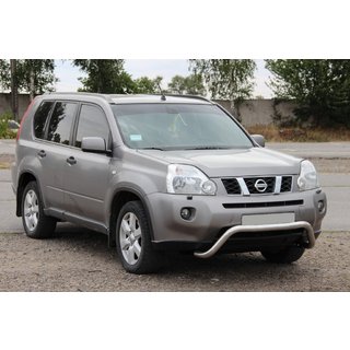 Přední ochranný rám WT007 (nerez) Nissan X-trail T31 2007–2014 fotografie 3