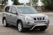 Nissan X-trail T31 2007–2014 Přední ochranný rám WT007 (nerez) fotografie 3