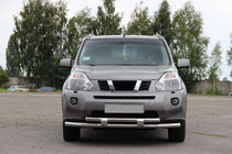 Nissan X-trail T31 2007–2014 Přední ochranný rám ST015/2 (nerez) fotografie 3