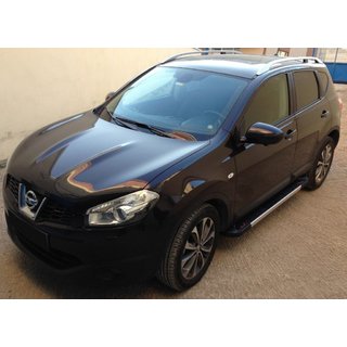 Boční prahy RedLine V1 (2 ks, hliník) Nissan Qashqai 2010–2014 fotografie 1