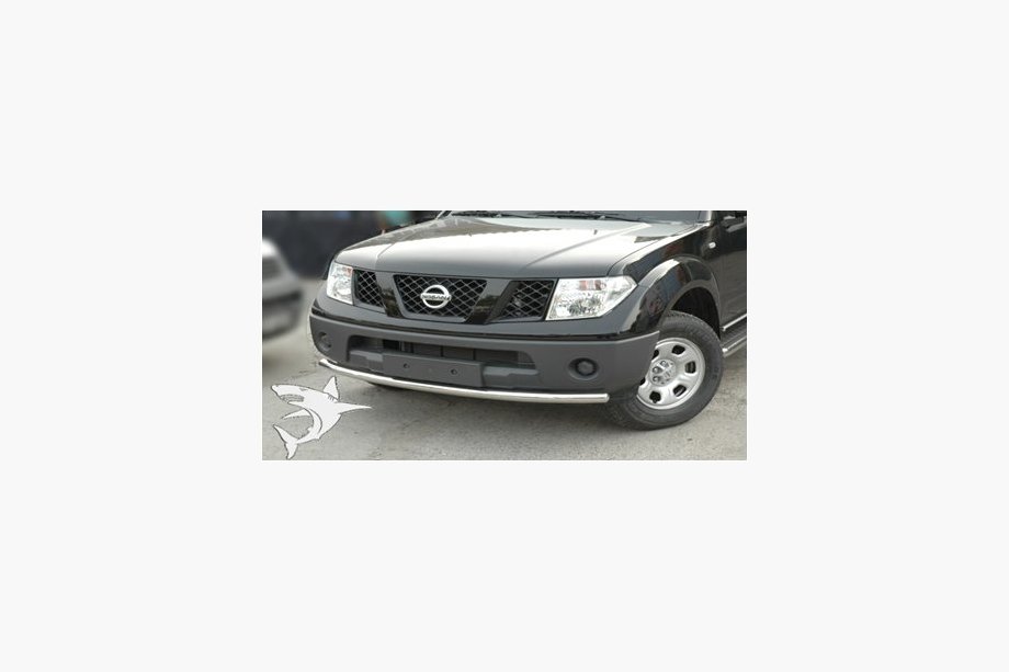 Nissan Navara 2006–2015 Přední ochranný rám ST008 (nerez) Fotografie 6