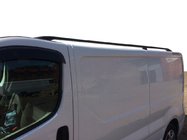 Renault Trafic 2001–2015 Černé střešní ližiny Dlouhé, plastové patky fotografie 8
