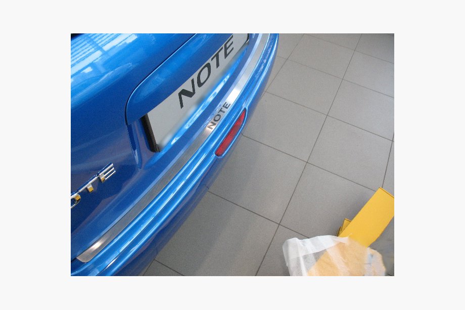 Nissan Note 2004–2012 Chromová lišta na zadní nárazník Nataniko (2005-2007, nerez) Image