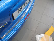 Nissan Note 2004–2012 Chromová lišta na zadní nárazník Nataniko (2005-2007, nerez) fotografie 1