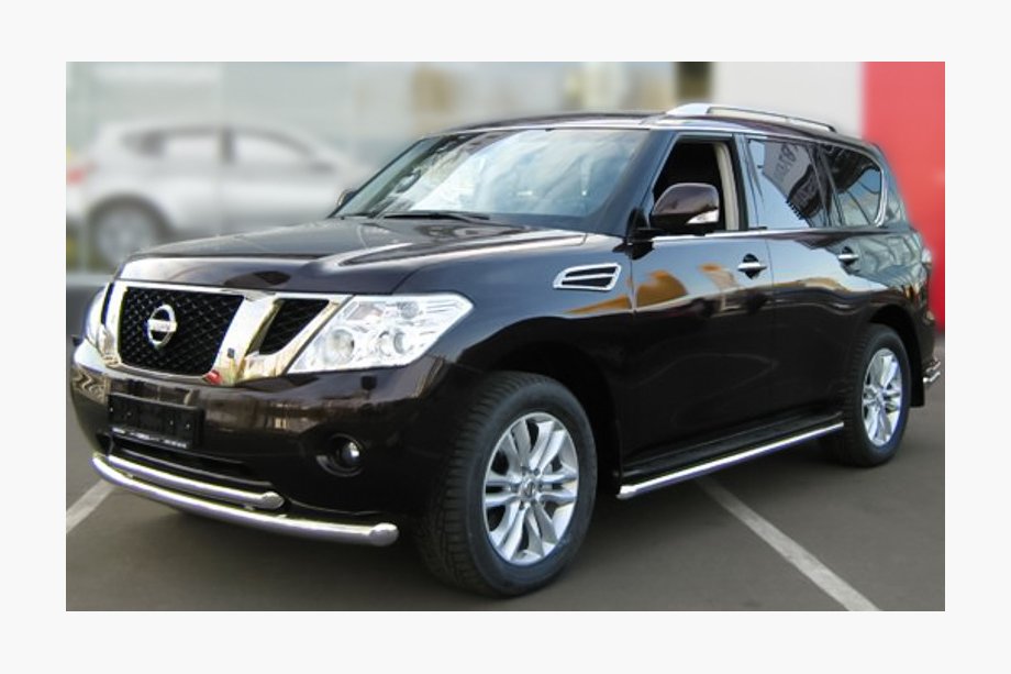 Nissan Pathfinder R51 2005–2014 Dvojitý přední ochranný rám (nerez) Image