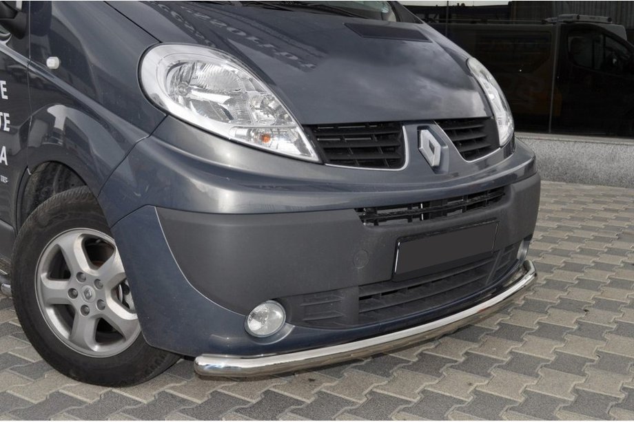 Nissan Primastar 2002–2014 Přední ochranný rám ST008 (nerez) 42 mm Image